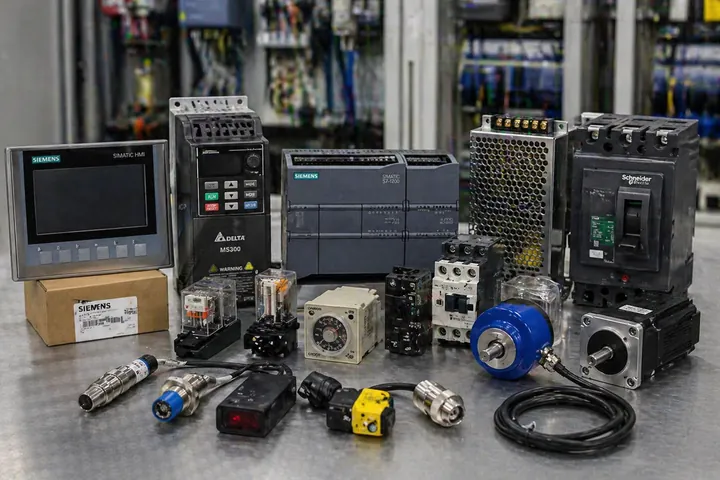 Industrial automation components and spare parts
